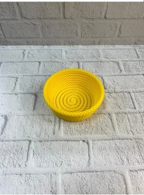 Resim Bfs Yuvarlak Çerezlik Sarı Şık Tasarım Ve Kompakt Boyut 