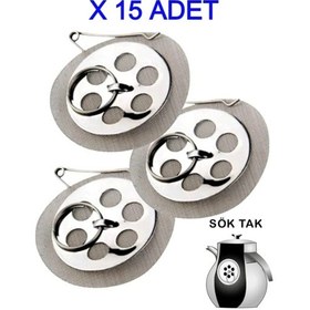 Resim Çaydanlık Demlik Içi Süzgeç 15 Adet 15 Adet Söktak 