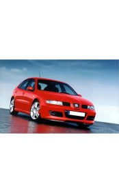 Resim MKG Seat Leon Mk1 1999 - 2005 Ön Lip Mat Siyah Ön Tampon Lip 
