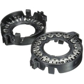 Resim 2 Adet D1s D3s Hıd Ampul Tutucu Adaptörü Adaptör Klipsi Halka Tutucu 63117162087 1 3 5 7 Serisi X5 X6 Siyah Gümüş. 