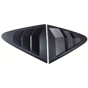 Resim Dashanshop Toyota Corolla Sedan 2020-2023 Arka Hava Çıkış Kapaklık Siyah Abs Dekoratif Paneli 