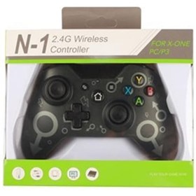 Resim N1 Xbox One Pc Ps3 Kablosuz Gamepad Xb1 Joystick Oyun Kolu 