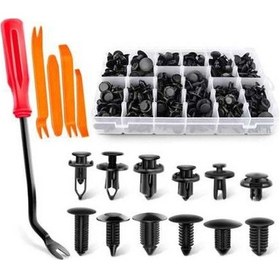 Resim Ebitda 240 Adet Araç Kapı Klipsi - Plastik Çıtçıt Takımı, Hızlı Montaj/söküm İçin, Kullanışlı Klips Takımı 