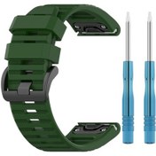 Resim Sones Garmin Fenix 6 22mm Akıllı Saat Hızlı Bırakma Silikon Watch Band İçin 