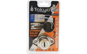 Resim Knitex TKY-2739 Çekmece Kilidi Oval-56 