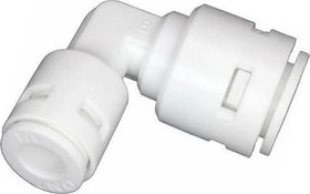 Resim Su Arıtma Sistemleri İçin 1/4 Hortum Birleştirici Dirsek 