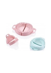 Resim Ams Net 3lü Çiğ Börek Kurabiye Hamur İşi Ravioli Kesme Kalıbı Aparatı Sarı 