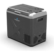 Resim Tecnopoint 50 Litre Taşınabilir Koyu Gri Araç Buzdolabı 