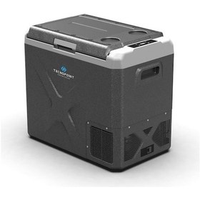 Resim Tecnopoint 50 Litre Taşınabilir Koyu Gri Araç Buzdolabı 