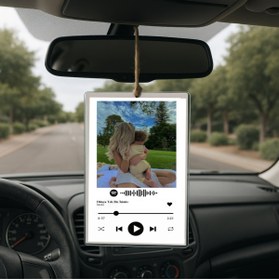 Resim eges Araba Süsü Dikiz Aynası Süsü Kişiye Özel Tasarım Fotoğraf Ve Müzik 