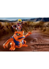 Resim Playmobil Naruto Shippuden 70667 Naruto Vs Pain, Krater Taban Plakası Ve Dev Kurbağa Gamakichi İle H 