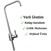 Resim 304 Paslanmaz Kare Su Arıtma Musluğu 