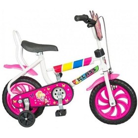 Resim Klass 12 Jant Çocuk Bisikleti Pembe - Beyaz Pembe 