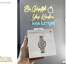 Resim İKRA İLETİŞİM'DEN SIFIR HUAWEİ WATCH GT5 41MM... 