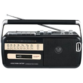 Resim Knstar M-50BT Bluetooth Radyo Kaset Çalar USB SD FM Özellikli Şık Tasarım Siyah 