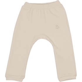 Resim Bistyle Bej Patiksiz Pantolon Natural Basic Style - Bej / 6-9 Ay 