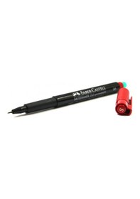 Resim Faber-Castell Asetat Kalemi S Seri Kırmızı 