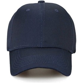 Resim Lacivert Unisex Spor Düz Şapka Basic Kep Lacivert 