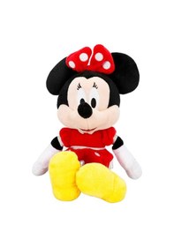 Resim Unutulmaz Bir Hediye - Lisanslı 25 Cm Minnie Kırmızı Elbiseli Peluş 
