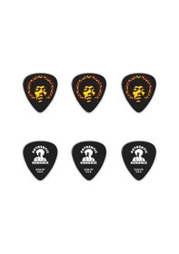 Resim Jim Dunlop Jhpt16h Hendrix Aura Mandala 6'lı Kutu Pena 