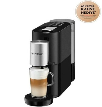 Espressomm Latte Nespresso Uyumlu Kapsül Kahve Makinesi + 10 Kutu Kahve