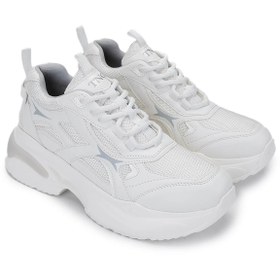 Resim Tamer Tanca Kadın Tekstil/Vegan Beyaz Sneakers & Spor Ayakkabı 