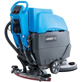 Resim Labomat 55E Arkadan İtmeli Elektrikli Zemin Temizleme Makinesi 