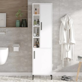 Resim Yurudesign Vitale Çok Amaçlı Dolap Banyo Dolabı Beyaz Vı2-W 