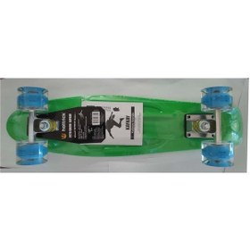 Resim Hattrıck Ht70 Sılıkon Teker Işıklı Kaykay Çok Renkli 