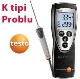 Resim Testo 925 K Tipi Daldırma Problu Termometre Seti 