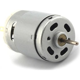 Resim Rs380 Dc Motor Yüksek Hızlı Dc 18v Dıy Rc Oyuncak Model Araba Bot 