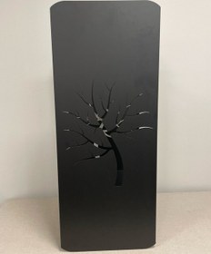 Resim Api Design Metal Ağaç Desenli Odunluk 