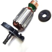 Resim MAB 450 Manyetik Matkap Endüvi Rotor Kollektor ve Dişli 