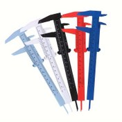 Resim Dijital Vernier Kaliper - Hassas Özellikler için Dayanıklı Plastik Ölçüm Aracı, Kaliper Ölçüm Aracı 