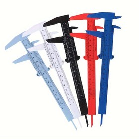 Resim Dijital Vernier Kaliper - Hassas Özellikler için Dayanıklı Plastik Ölçüm Aracı, Kaliper Ölçüm Aracı 