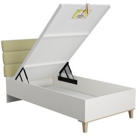 Resim Meltem Kids Valentine Genç Odası Amortisörlü Bazalı Tek Kişilik Karyola 120x200 cm 