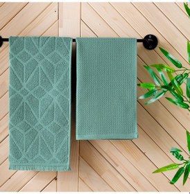 Resim Schafer Solid Home 2 Li Kurulama Bezi 40x60 Cm-yeşil 