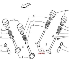 Resim Opar 46403681 Subap Emme Fıat Doblo, Palio, Albea, Palio 1.2 16v (<2005) (8 Adet Fiyatıdır) 