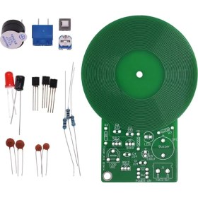 Resim Metal Sensör Diy Kit Dedektör Elektronik Lehimleme Eğitim Devresi Dc 5V 60MM Temassız Algılayıcı 