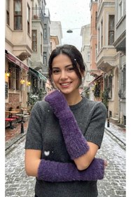Resim LAGRANZE AuraSoft Kadın Uzun Eldiven 