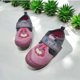 Resim Gezer Tam Ortopedik Kışlık Happy Birds Yumuşak Kaymaz Taban Ev,Kreş,Anaokulu Panduf 