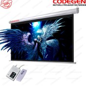 Resim Codegen EX-18 180x180 cm Motorlu Elektrikli Uzaktan Kumandalı Projeksiyon Perdesi 