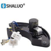 Resim 3kw 5kw 8kw Avr Benzinli Jeneratör Otomatik Voltaj Regülatörü Voltaj Kontrol Stabilizatörü Jeneratör 5kw 8 Kablolu 3 Fazlı 