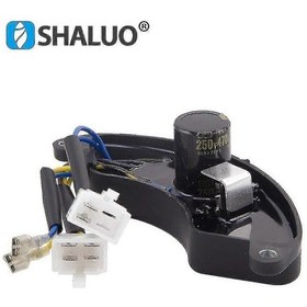 Resim 3kw 5kw 8kw Avr Benzinli Jeneratör Otomatik Voltaj Regülatörü Voltaj Kontrol Stabilizatörü Jeneratör 5kw 8 Kablolu 3 Fazlı 