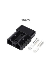 Resim Lumaworld Siyah 10 Adet 50a Bakır Anderson Konnektör 6awg Çatal Lift Karavan 