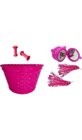 Resim Rectus Dekoratif Prenses Set 4 Lü Kombin Pembe Renkli Antibakteriyel Materyal ve Üniversal Ebatlar 