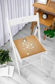 Resim RealHomes Dijital Baskılı Özel Tasarım Dekoratif Modern Fermuarlı Sandalye Minderi, Rh-Frm5887 