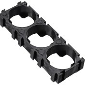 Resim Motorobit Li-Ion 18650 3'lü Pil Tutucu Braket 