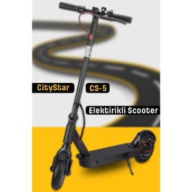 Resim Citystar Yeni Nesil Güçlü Fırçasız Motor Elektrikli Scooter 