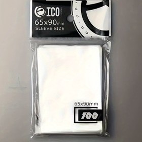 Resim 100'ü Paket Halinde ICO Kart Koruyucu Kılıflar - Sihir Toplama, Zeka Oyunları İçin Premium Kaliteli Şeffaf Plastik Kart Kılıfları - Dayanıklı, Karıştırılabilir, Asit İçermeyen Koleksiyon Koruma - Tatil Hediyelikleri İçin Mükemmel, 14 Yaş ve Üzeri İçin Uygundur 